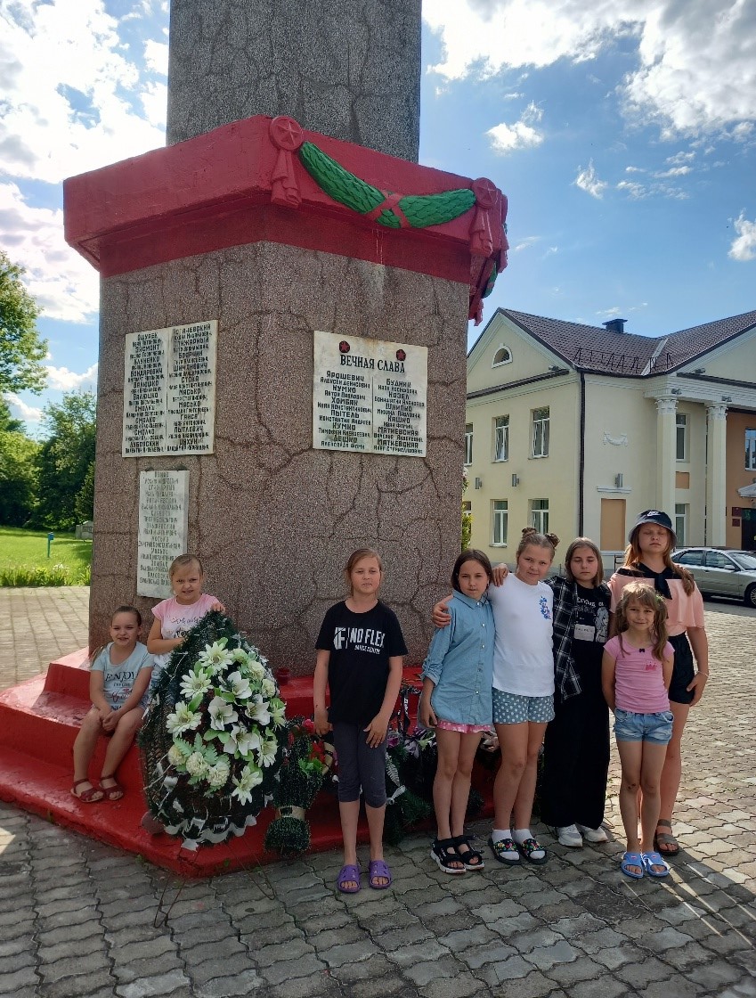 Экскурсія “Мы этой памяти верны” прайшла ў Луцкаўлянскай СБ 22.06.2022