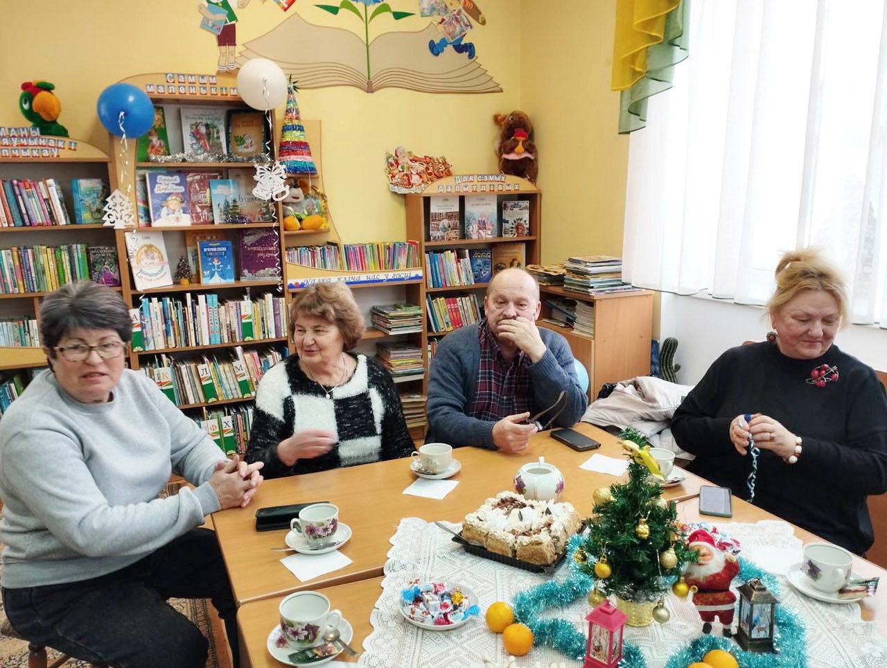 9 января Поречская сельская библиотека стала теплым островком света, радушия и старинных традиций.
