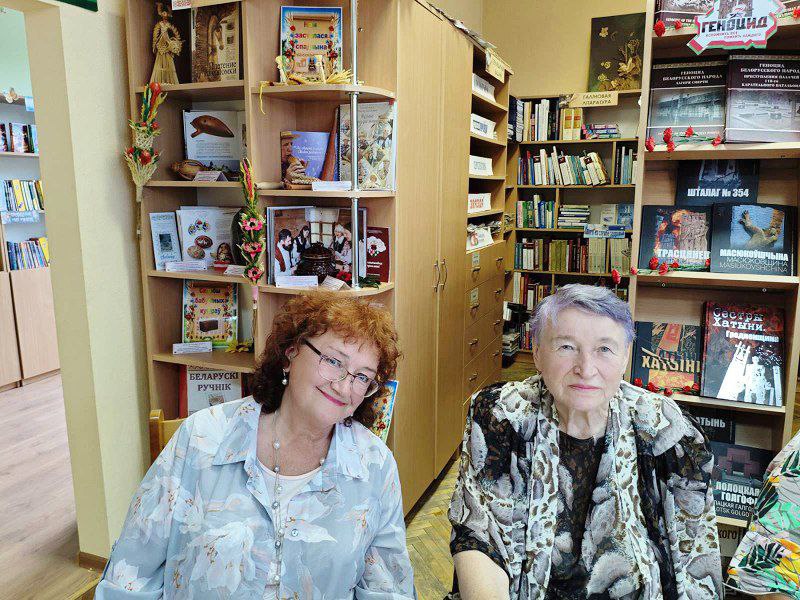 9 сентября в Квасовской сельской библиотеке прошел экскурс в историю «Пісьменства. Дакрануцца да мінулага»