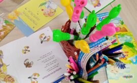В Скидельской городской библиотеке юные читатели приняли участие в конкурсе рисунков “Это наше лето”