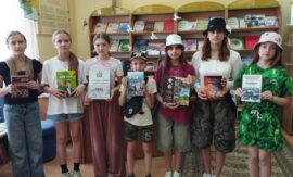 В Поречской сельской библиотеке прошел т патриотический урок «Читая сердцем».