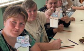 В Скидельской городской библиотеке семейного чтения прошла познавательно-игровая программа «Шоколадное веселье»
