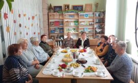 В Сопоцкинской горпоселковой библиотеке состоялась литературно-музыкальная гостиная «Осенняя соната»